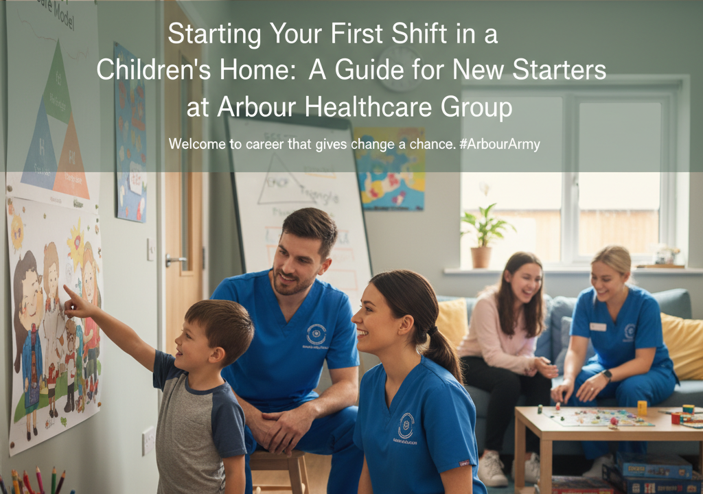 Starting Your First Shift in a Children’s Residential Home: New Starters at Arbour Healthcare Group